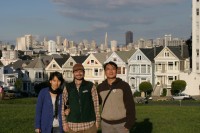 Highlight for Album: Hanjoo and Mihyoung visit San Francisco