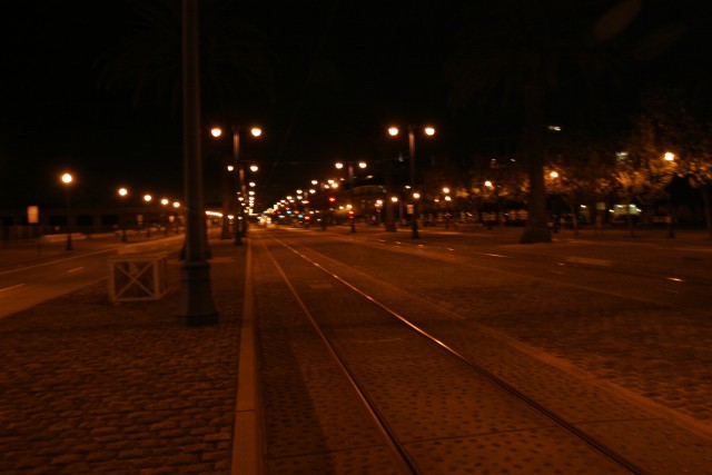 Embarcadero and MUNI railway