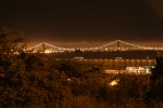 Glowing Bay Bridge